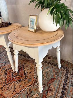 Pair Of Beautifully Restored Vintage End tables