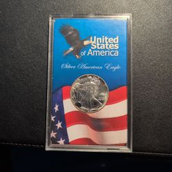 1987 silver American eagle