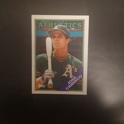 Jose Canseco (Topps Baseball Cards/Collectable!!!)