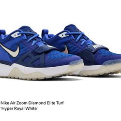 Nike Air Zoom Diamond Elite Turf DZ0503 400 Size 12.5