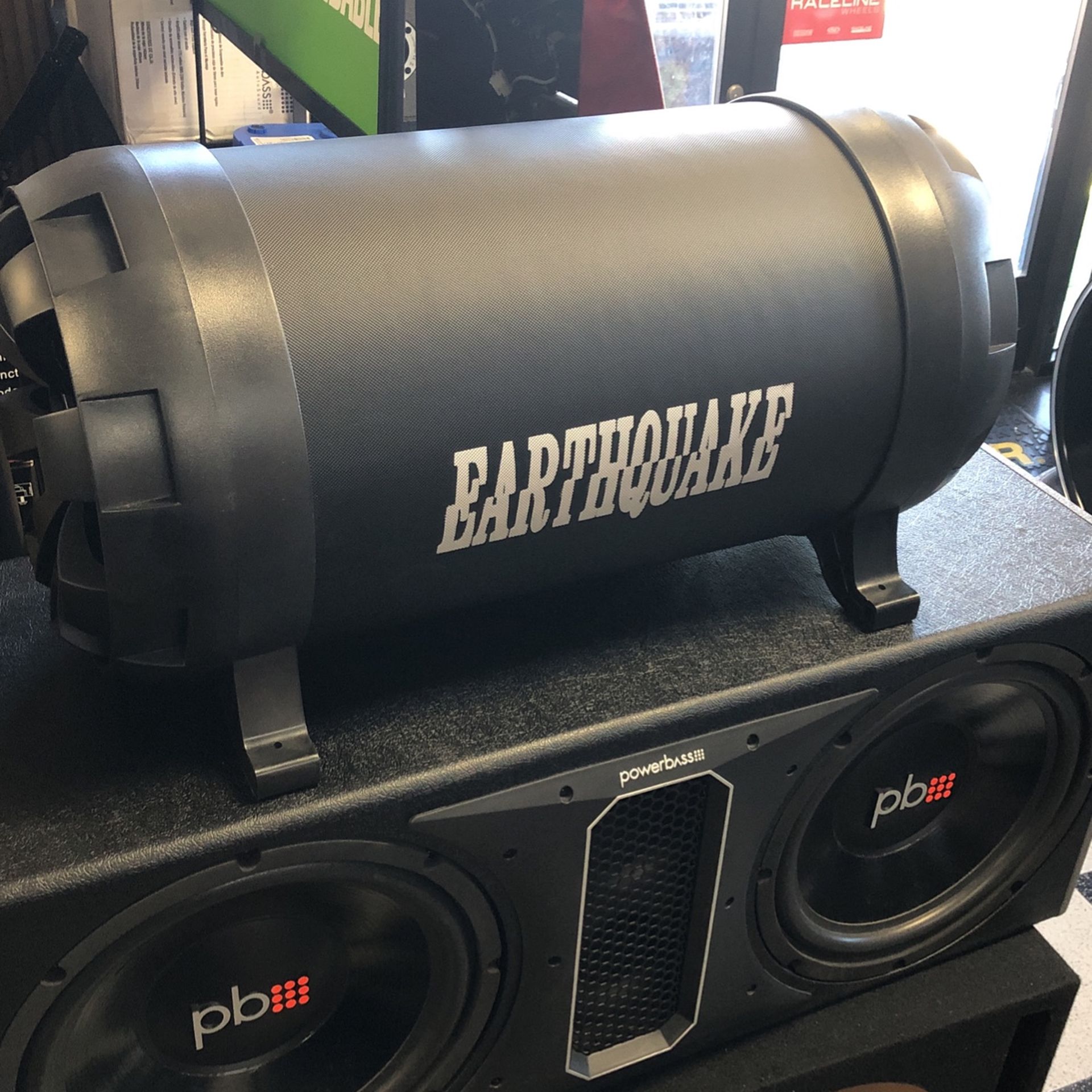 Earthquake Bazooka 10 Inch Subwoofer.