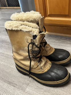 Sorel Men's 9 Med Caribou Made In Canada