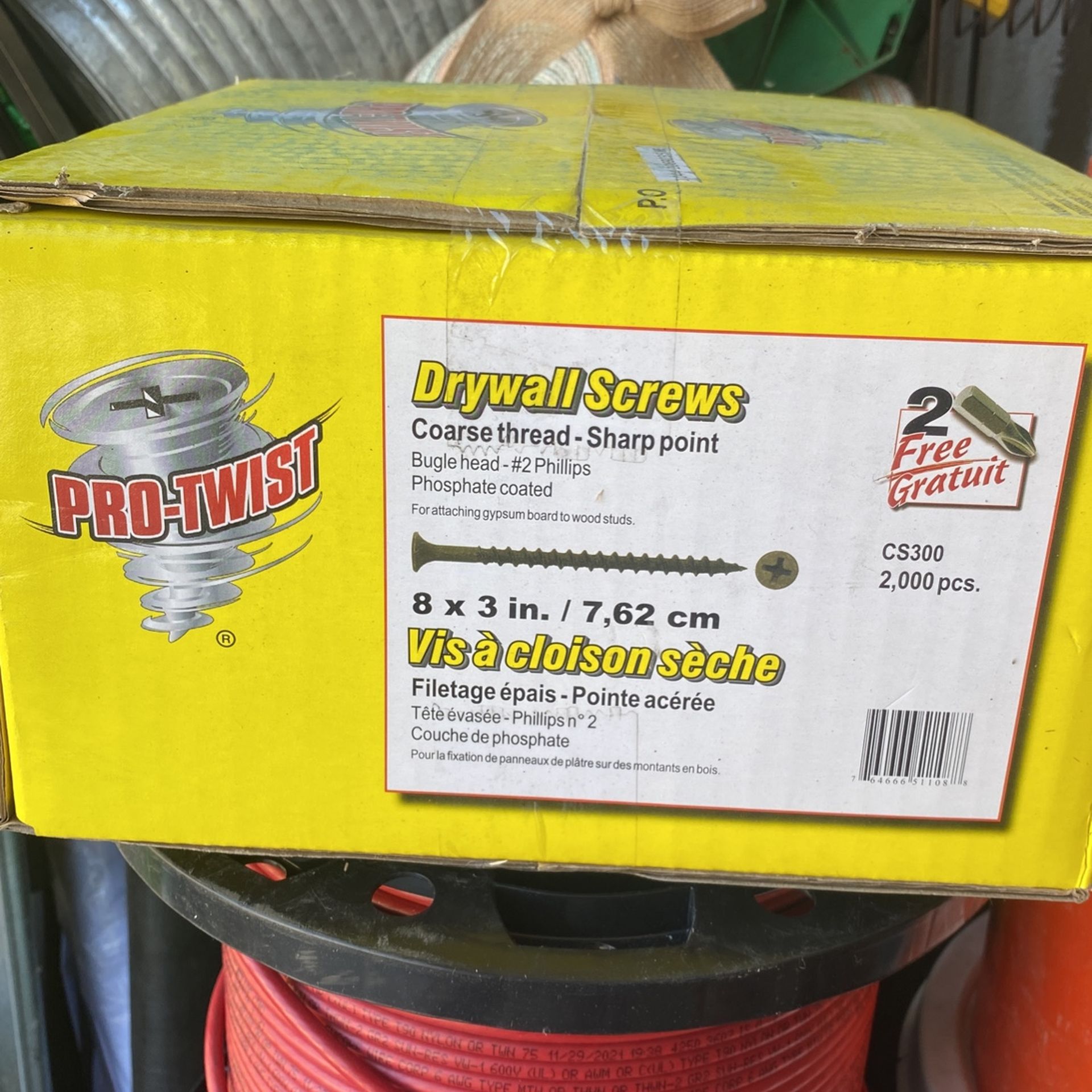 3” Drywall Screws