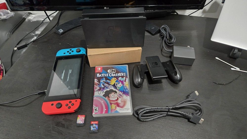 Nintendo Switch With Accessories