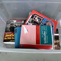 Large Book Bundle – Cookbooks, Tech, LSAT, History & Economics – Used