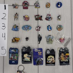 Disney and Universal Studios Pins for Pin Trading Collectables - Hard to Find