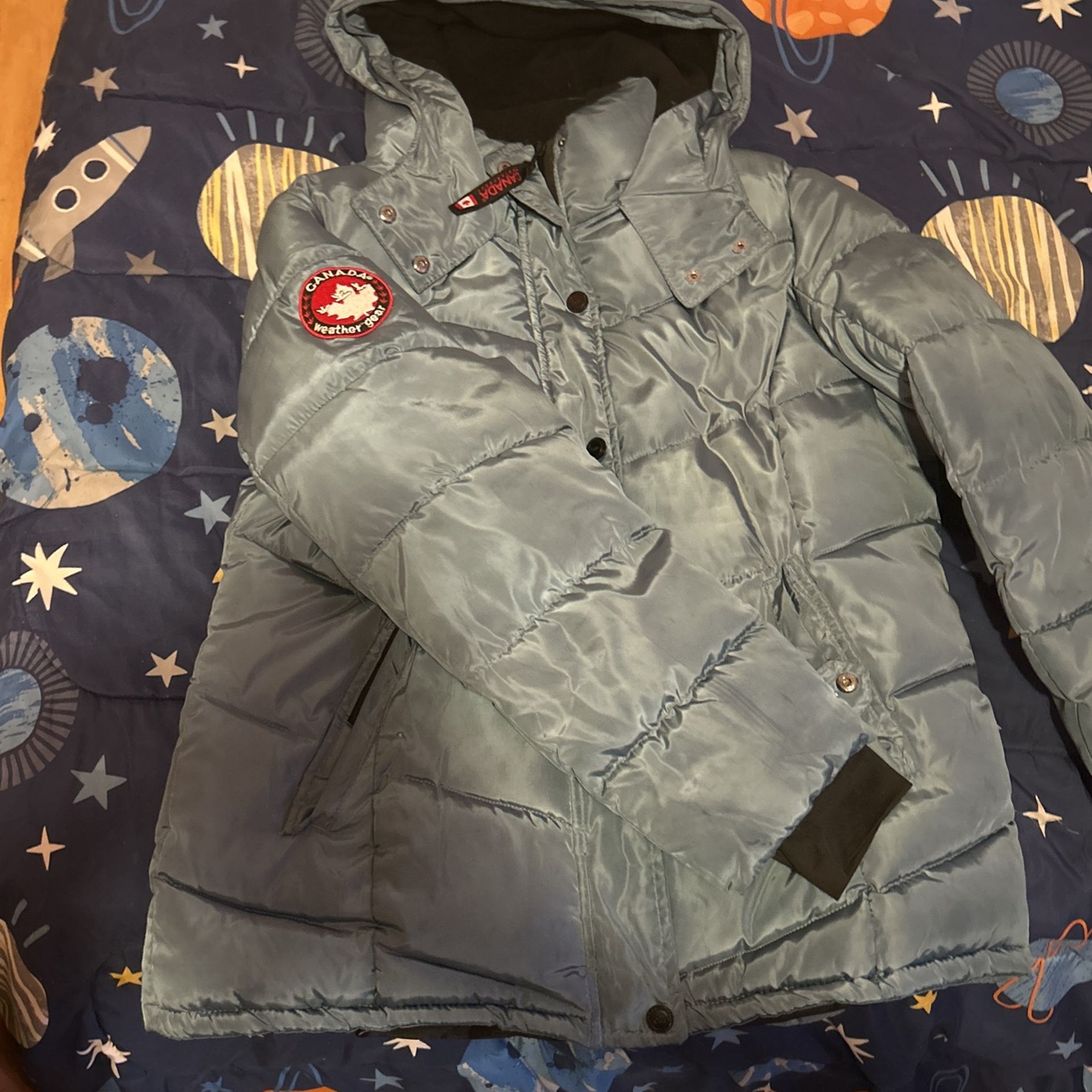 Blue Canada Coat