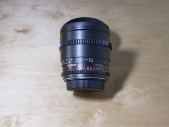 Rokinon 85mm T1.5 Cine Ds Lens For Canon