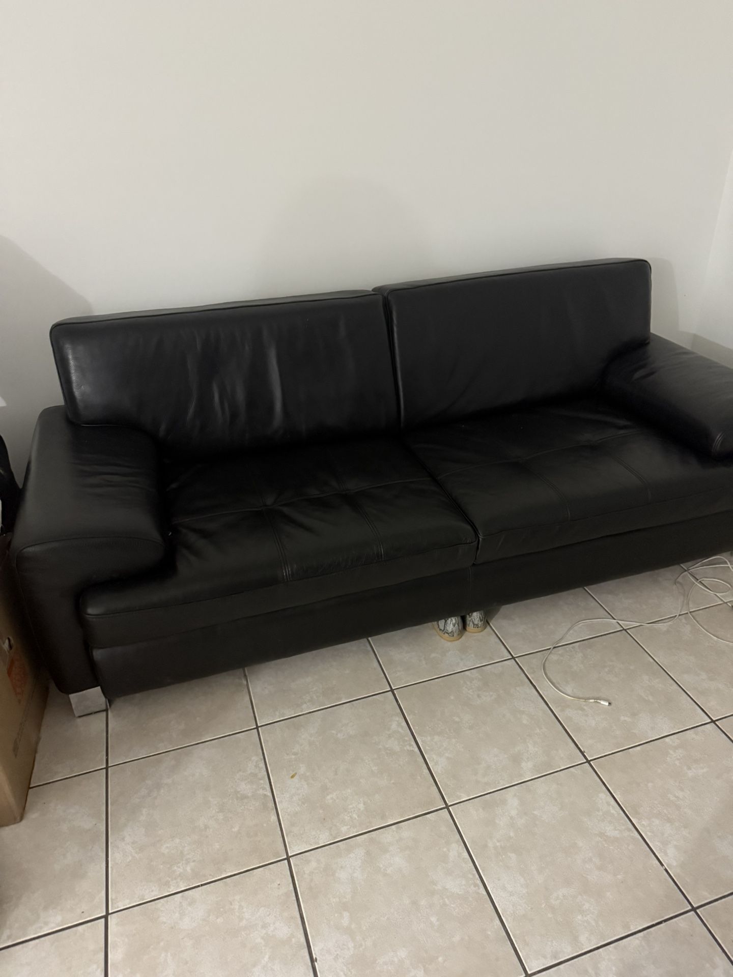 Leather Couch Like New $300