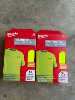 Milwaukee Hi-Vis WORKskin shirt XL