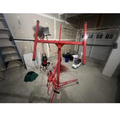 11ft Drywall Lift Red