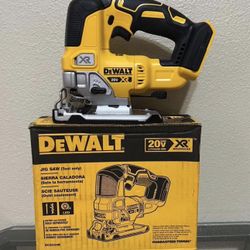 New Dewalt Jigsaw D-Handle 20/Volt MAX-XR (Tool-Only)