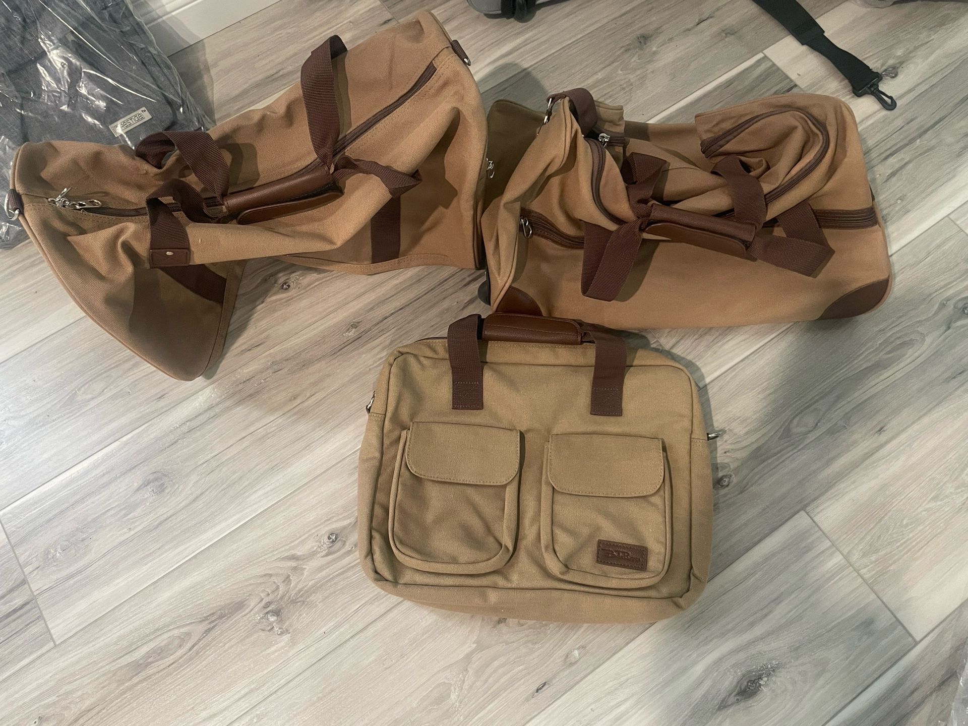 Messenger & Duffel Bags Set