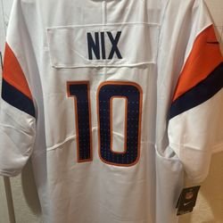 Bo Nix Jersey Size Large New With tags 