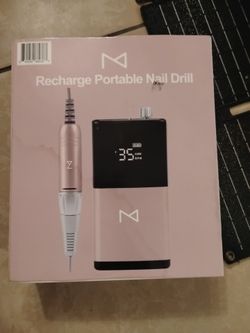 Rechargeable portable nail kit