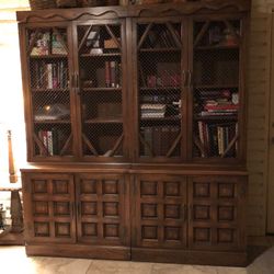 Oak Book Case