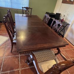 Wooden Dining Room Table