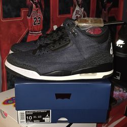 Jordan 3 Retro Levi's Indigo