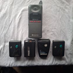Old Cellphone And Pagers