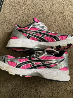 Pink asics