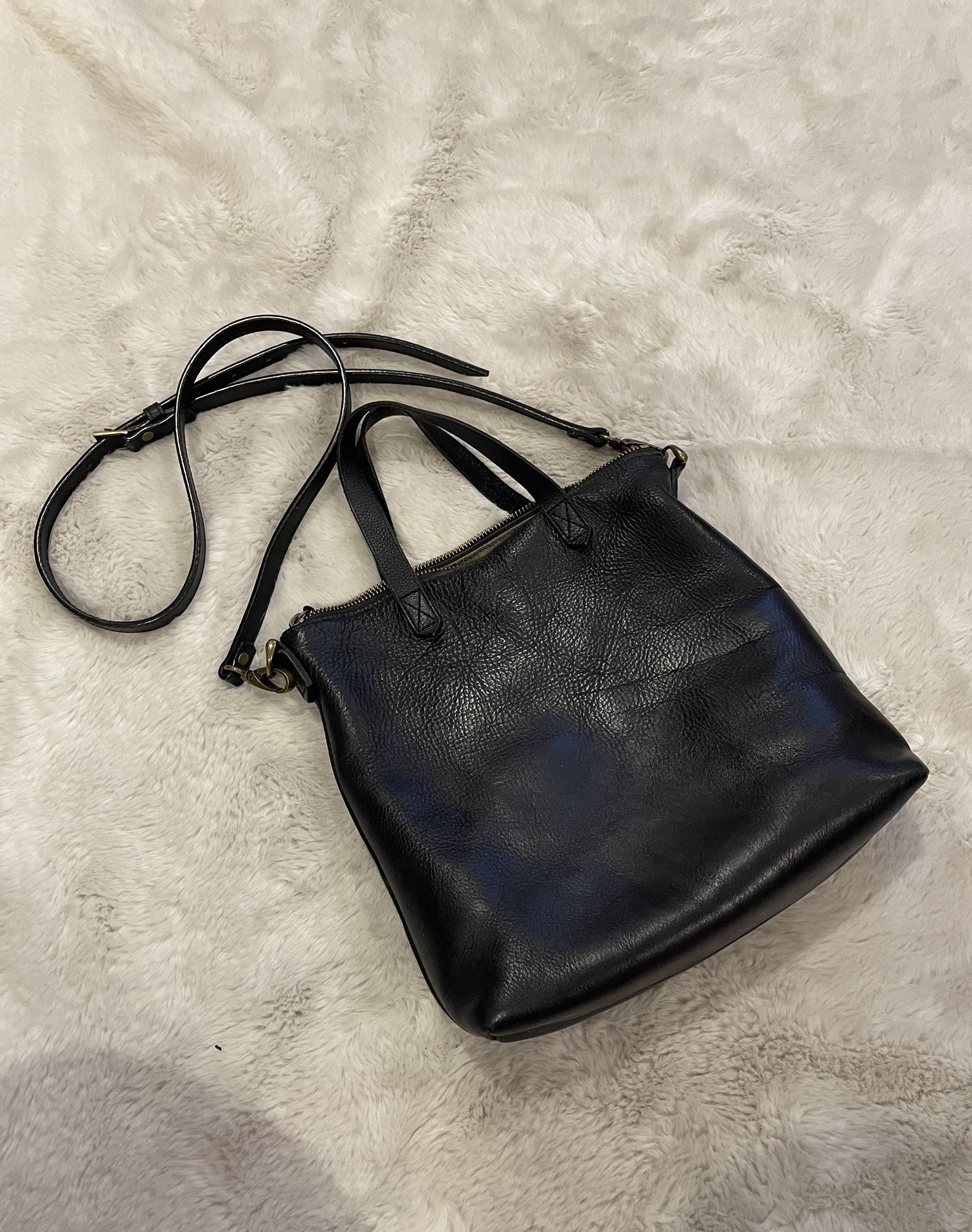 Madewell transport leather crossbody