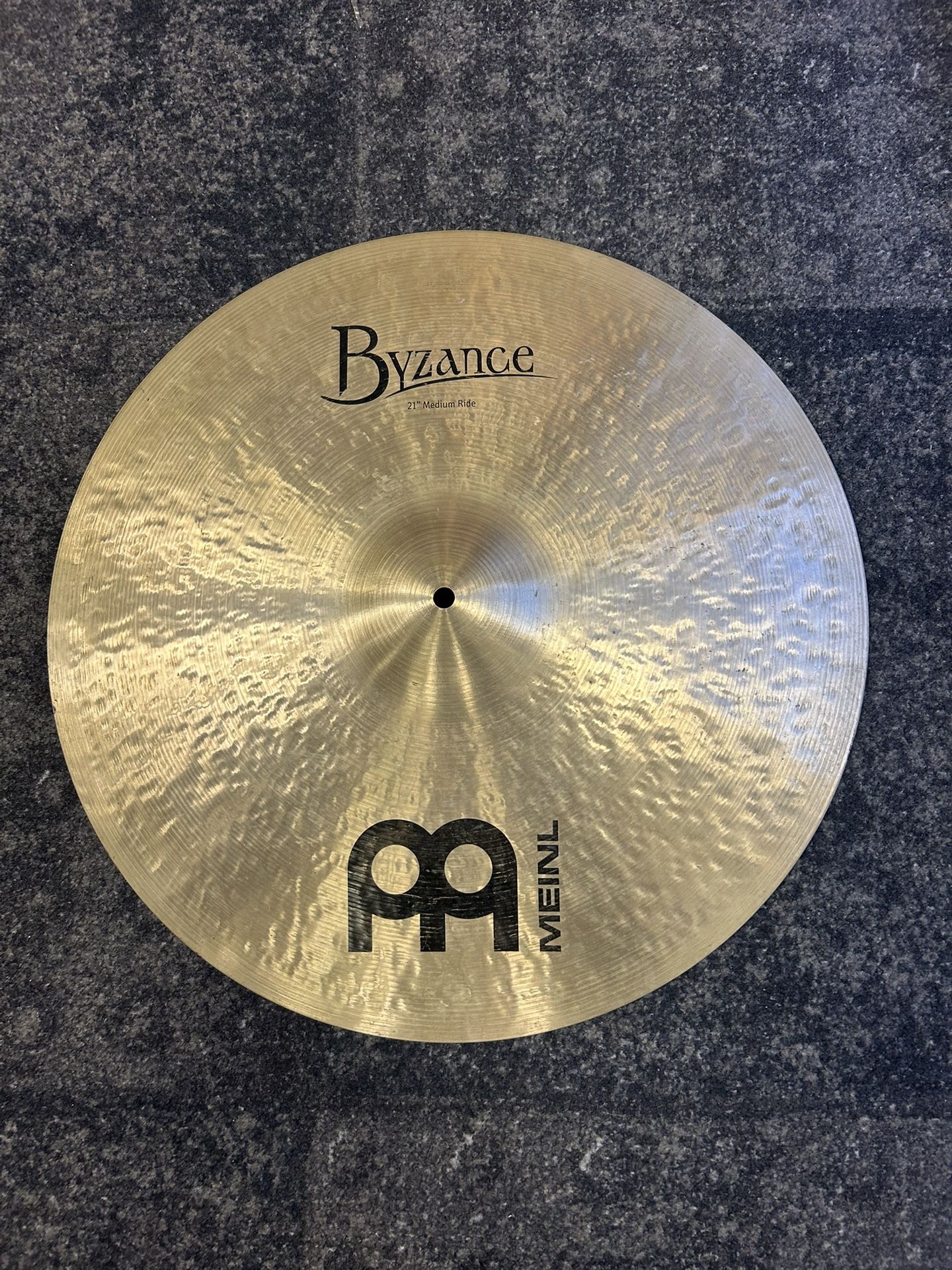21" Meinl Byzance Medium Traditional Ride Cymbal - Excellent Condition 