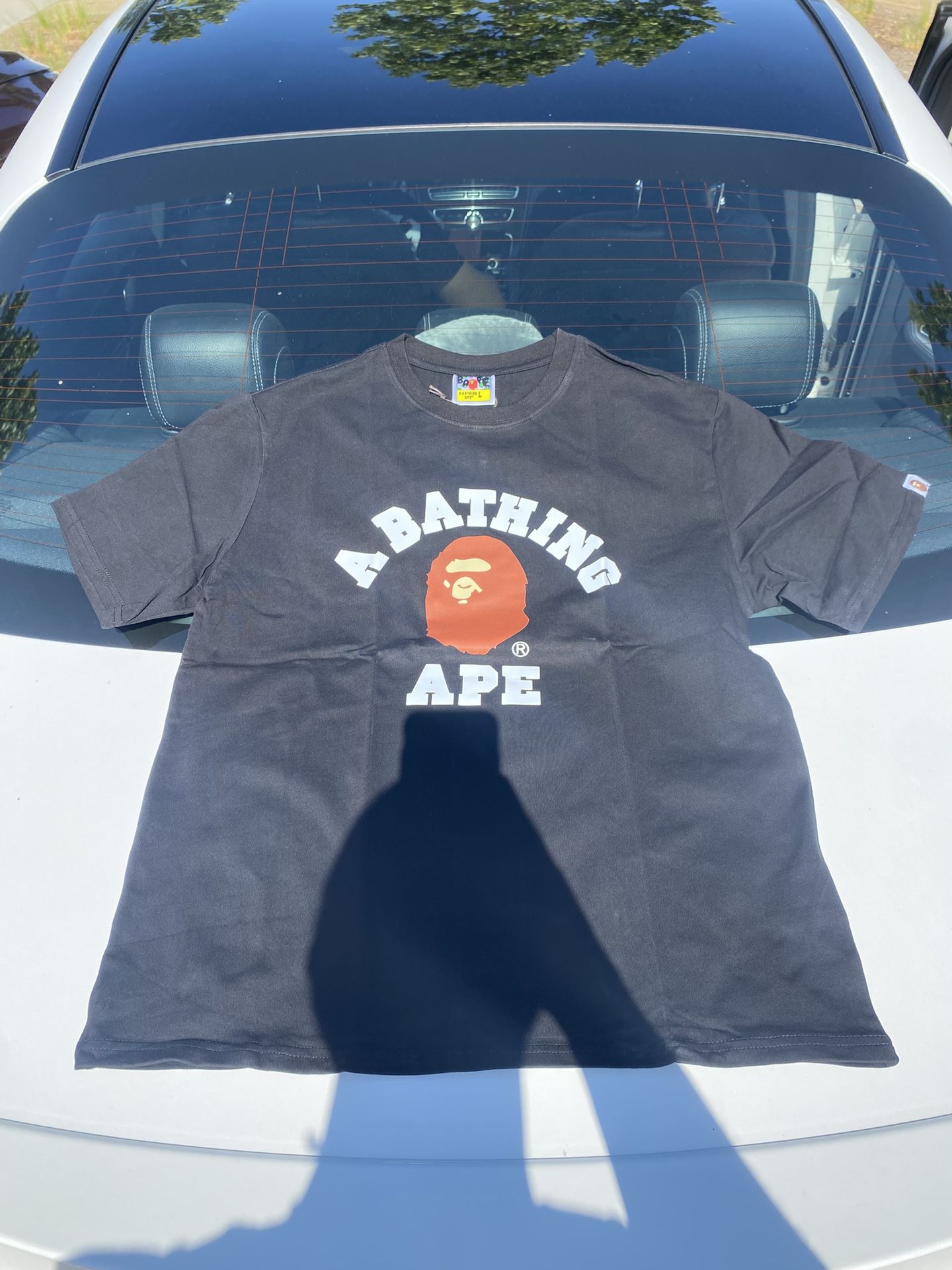 Black & Brown Bape shirt