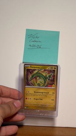 San Francisco Worlds PXP Rayquaza 153/217 EXCLUSIVE