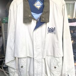 Vtg Gear for Sports Field Work Full Zip Men’s Jacket Flight Coat 2XL FOX Logo