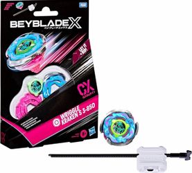 Hasbro Beyblade X Wriggle Kraken S 3-85O CX Starter Pack Set Takara Tony New