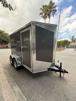 Hook & Line 6 x 10 Enclosed Trailer 7k