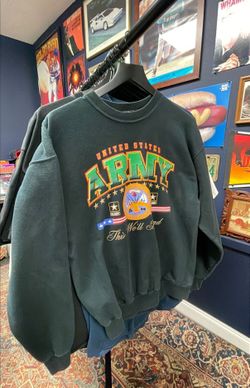 (M) 21x25 US Army Vtg Crewneck