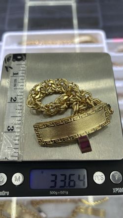 10k solid gold chino link Bracelet