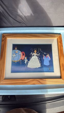 Cinderella Lithograph