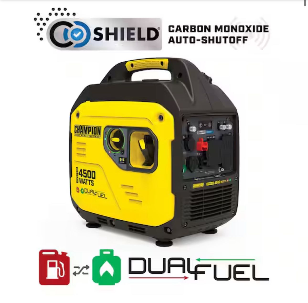 Gasoline/Propane Powered Generator