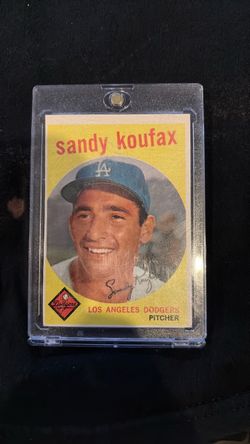 1959 Topps Sandy Koufax #163 – Los Angeles Dodgers