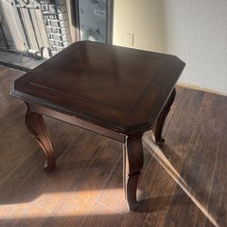 Solid Wood End Table