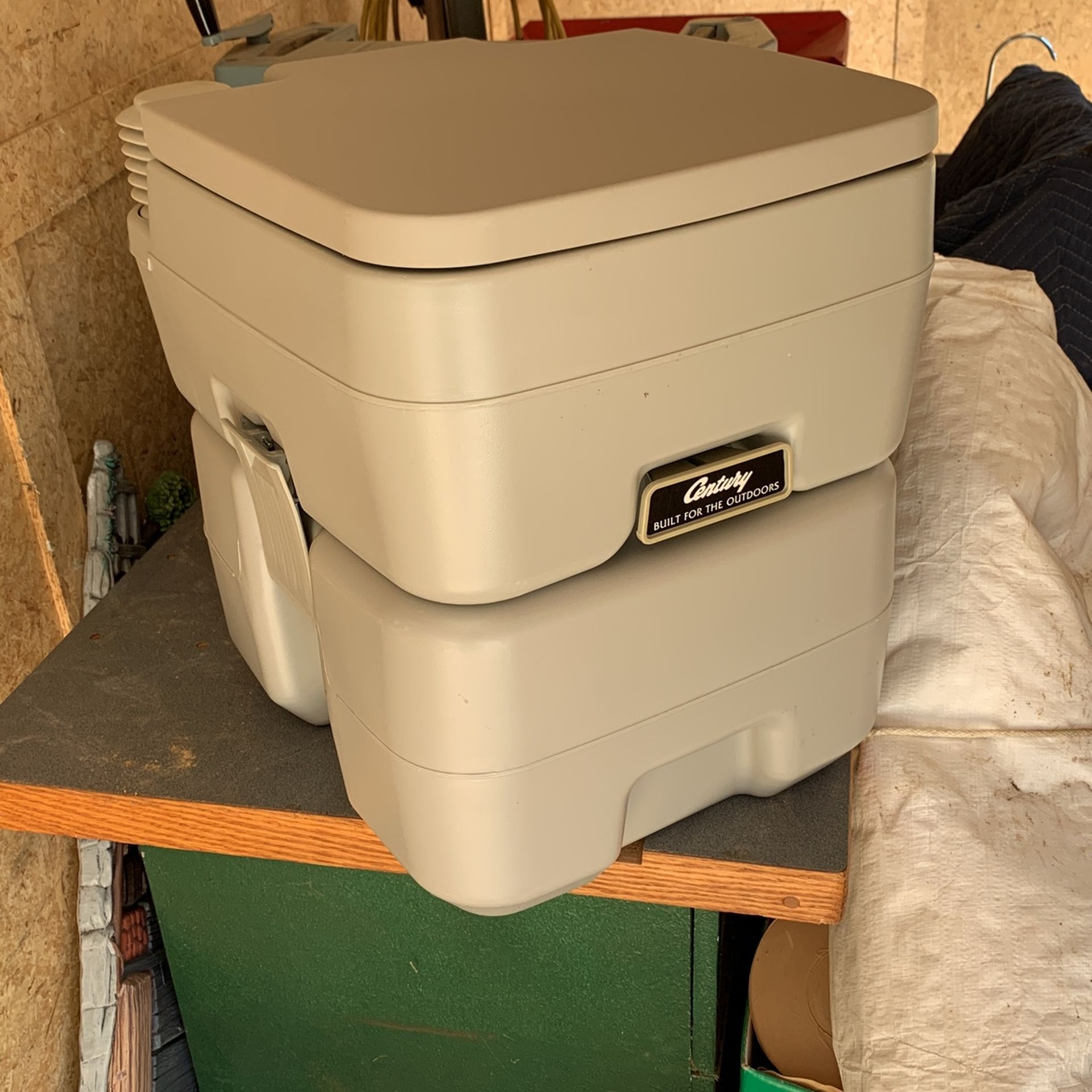 Century, portable toilet