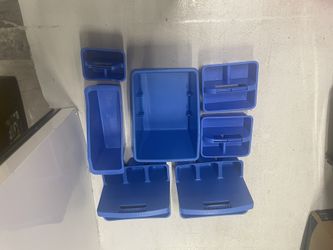 Blue Storage Containers
