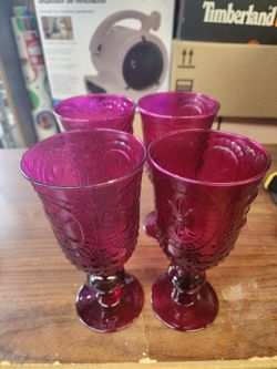 Purple Wine Cups