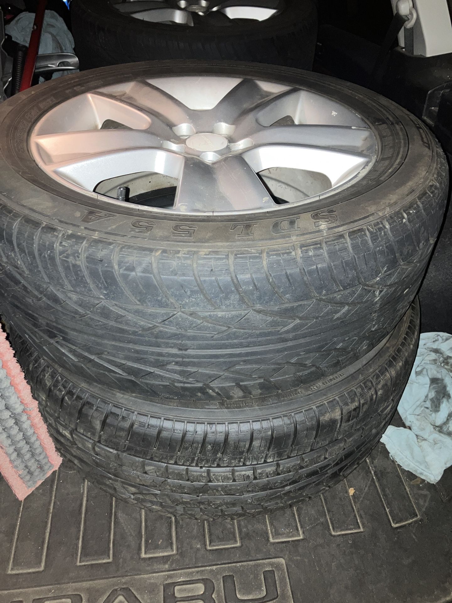 Rims And Tires x4 From 05 Subaru Outback