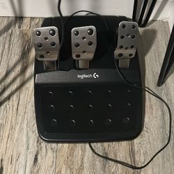 Logi Tech Steering Wheel 