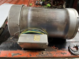 1 Hp Bluffton Hydoduty Stainless Steel Motor