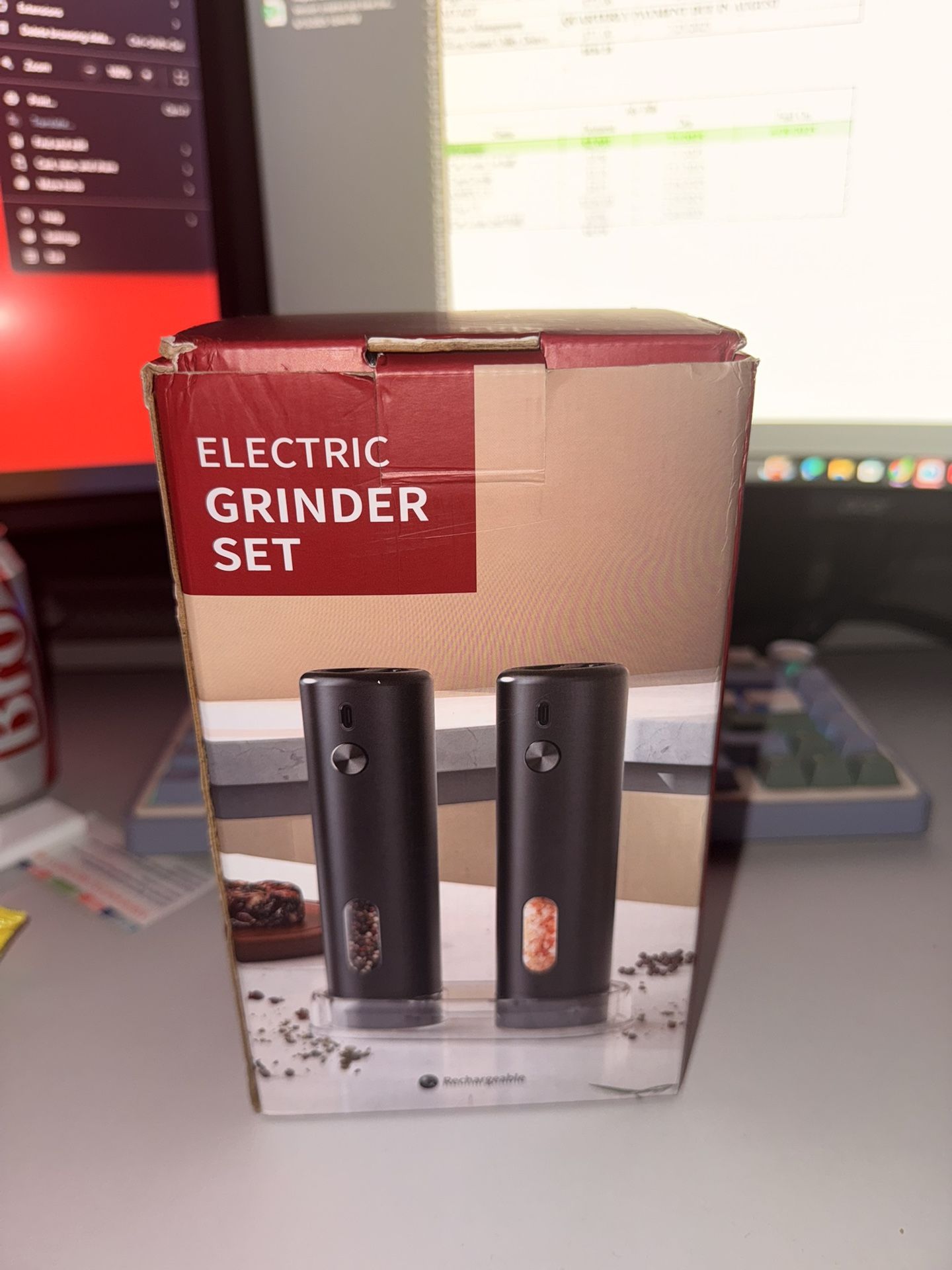 Electric Grinder Set – Rechargeable