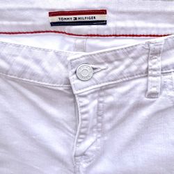 Tommy Hilfiger White Women Pants Jeans