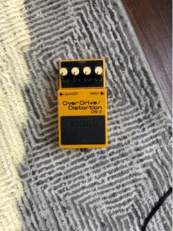 Boss overdrive distortion OS-2