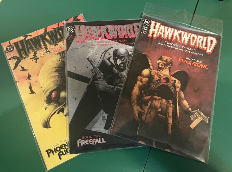 1989 Hawkworld Limited Series Comics 