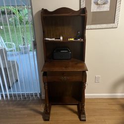 Nice Desk. Nice Ornate On Trim 