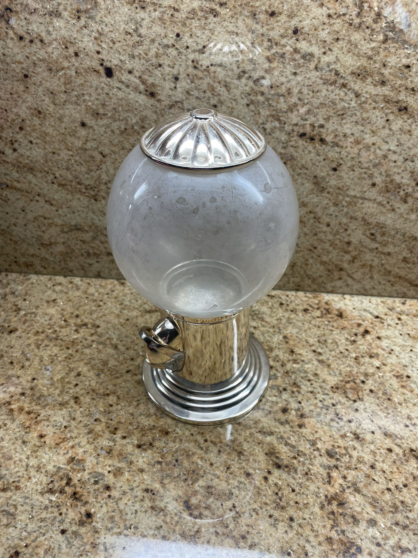 Vintage Glass Candy Dispenser