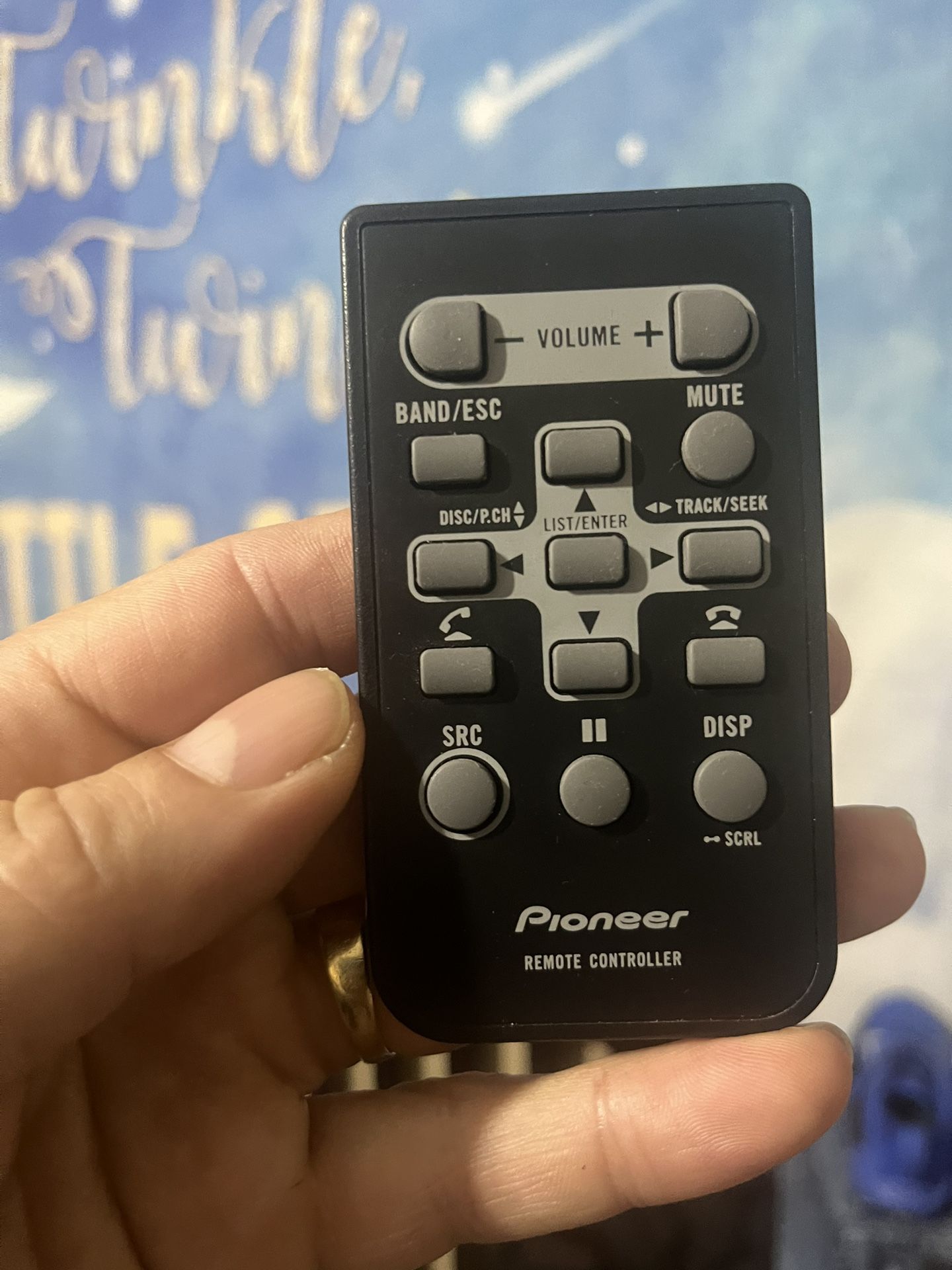 Pioneer Car Stereo Remote Control
